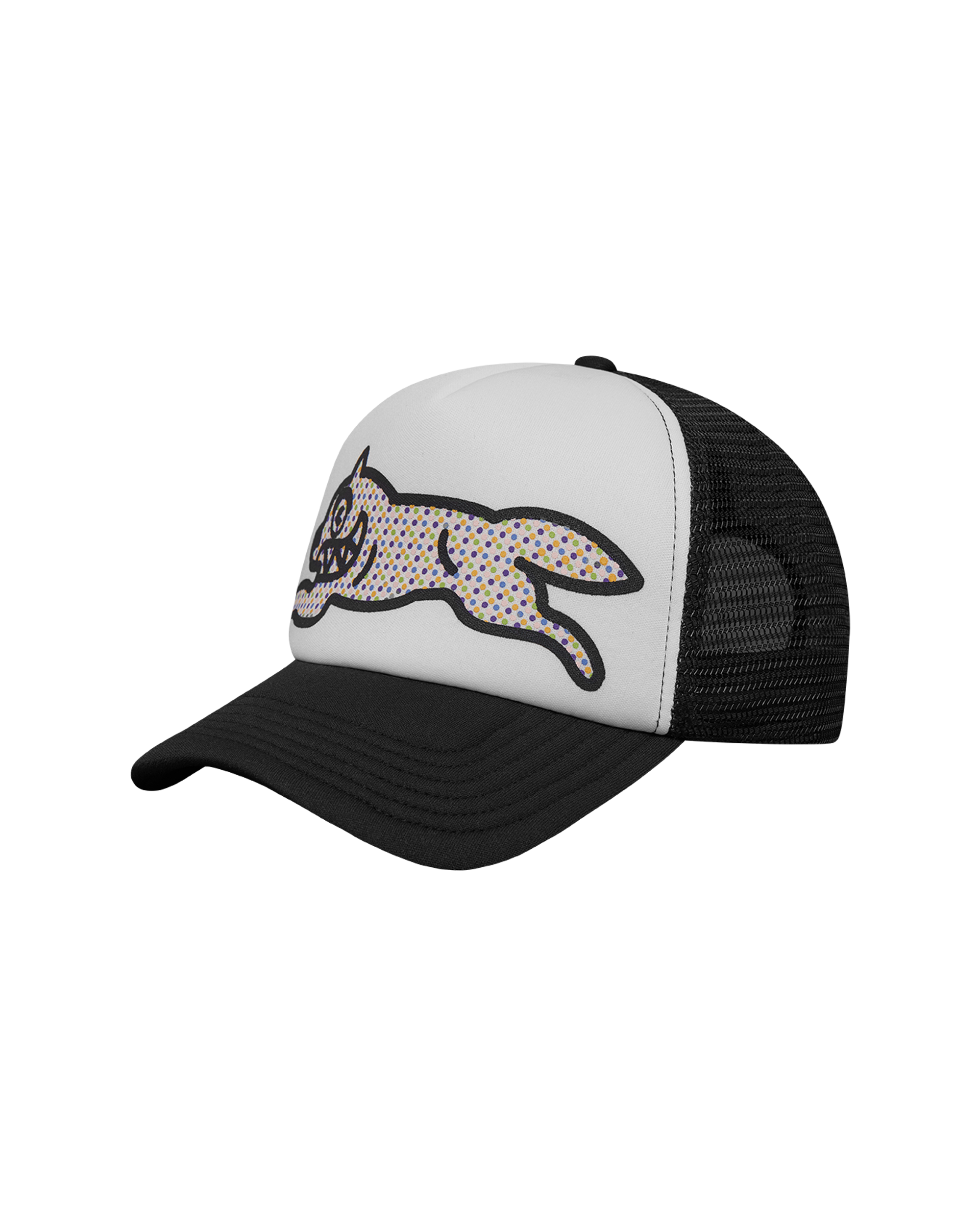Stylish Polka Dot Dog Trucker Cap for Running